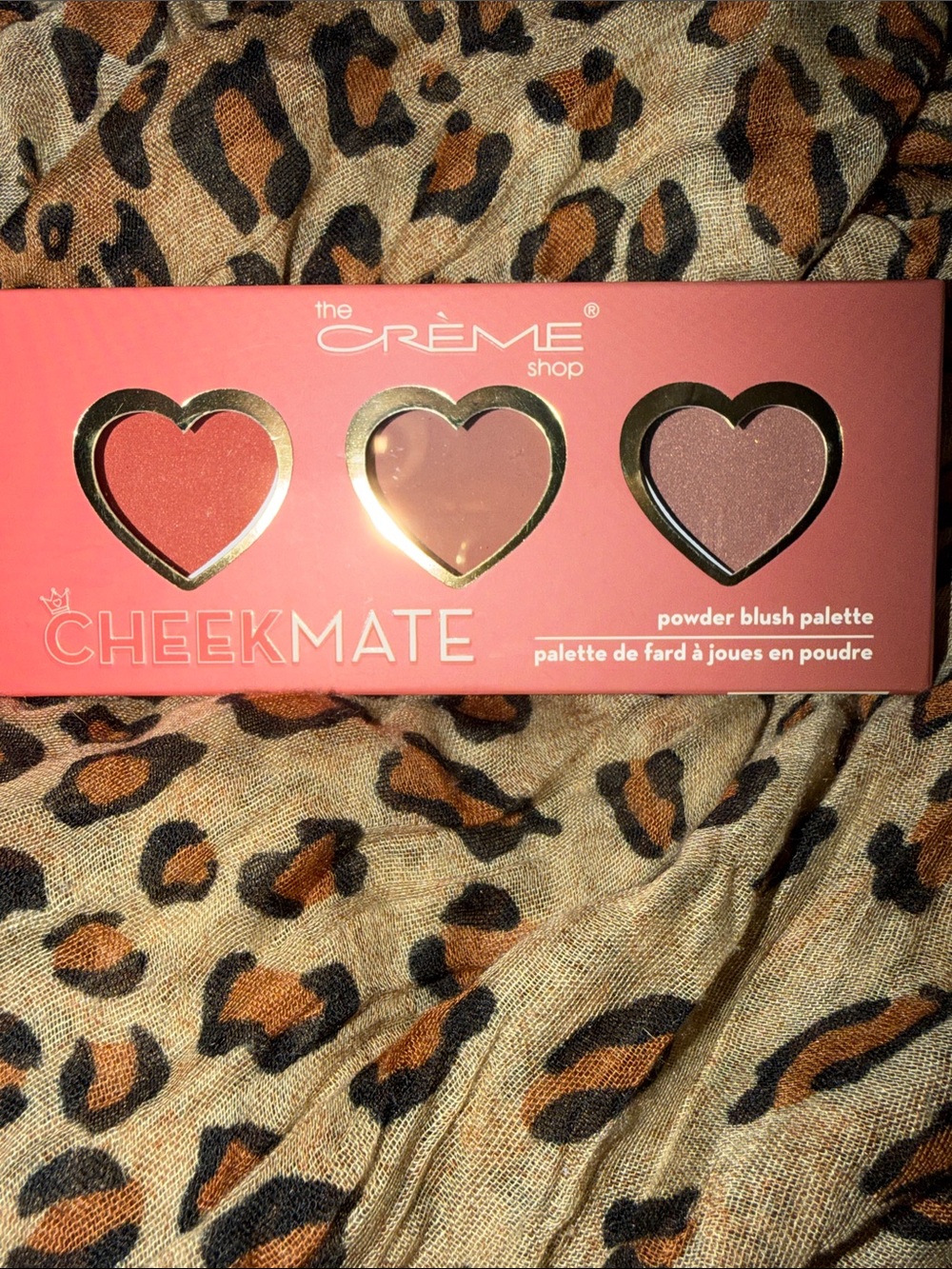 The Crème Shop CheekMate Powder Blush Palette- New in box